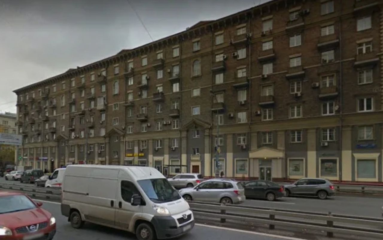 фасад дома, здание по адресу г Москва, ул Беговая, д 17 к 1